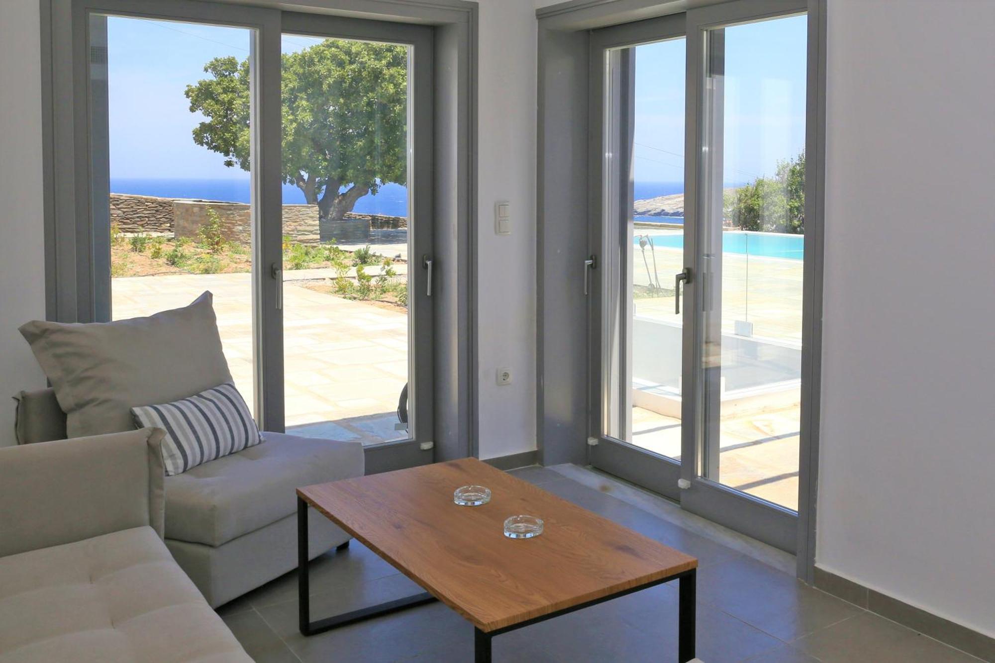 Harma Villas Ándros エクステリア 写真